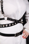 Cristal Hakiki Deri Harness