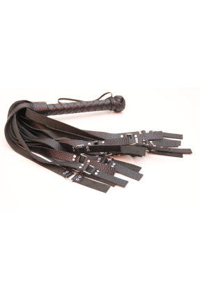 Flogger (metal uçlu hakiki deri)