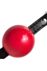 Hakiki Deri Silikon Ball Gag – 4cm