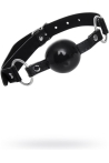 Hakiki Deri Silikon Ball Gag – 4cm