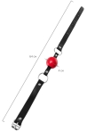 Hakiki Deri Silikon Ball Gag – 4cm