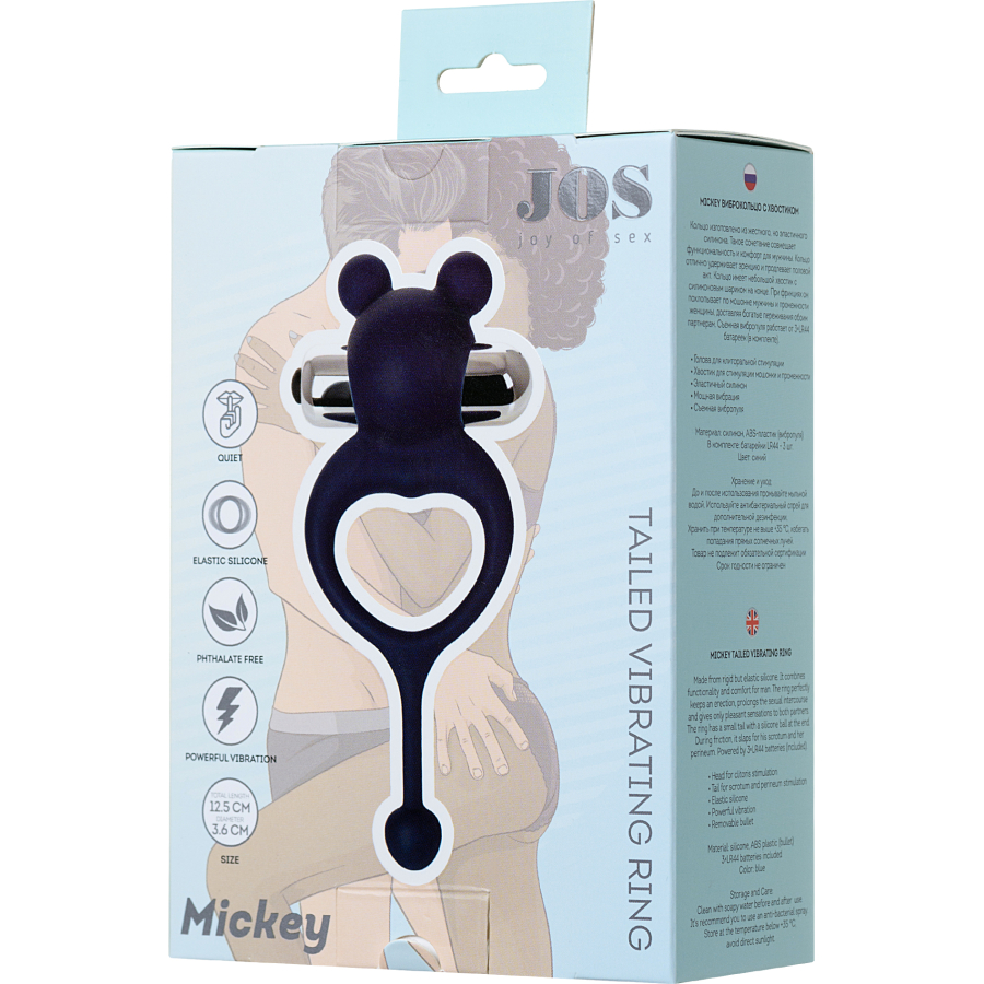 MİCKEY Penis Halkası, 12,5 cm