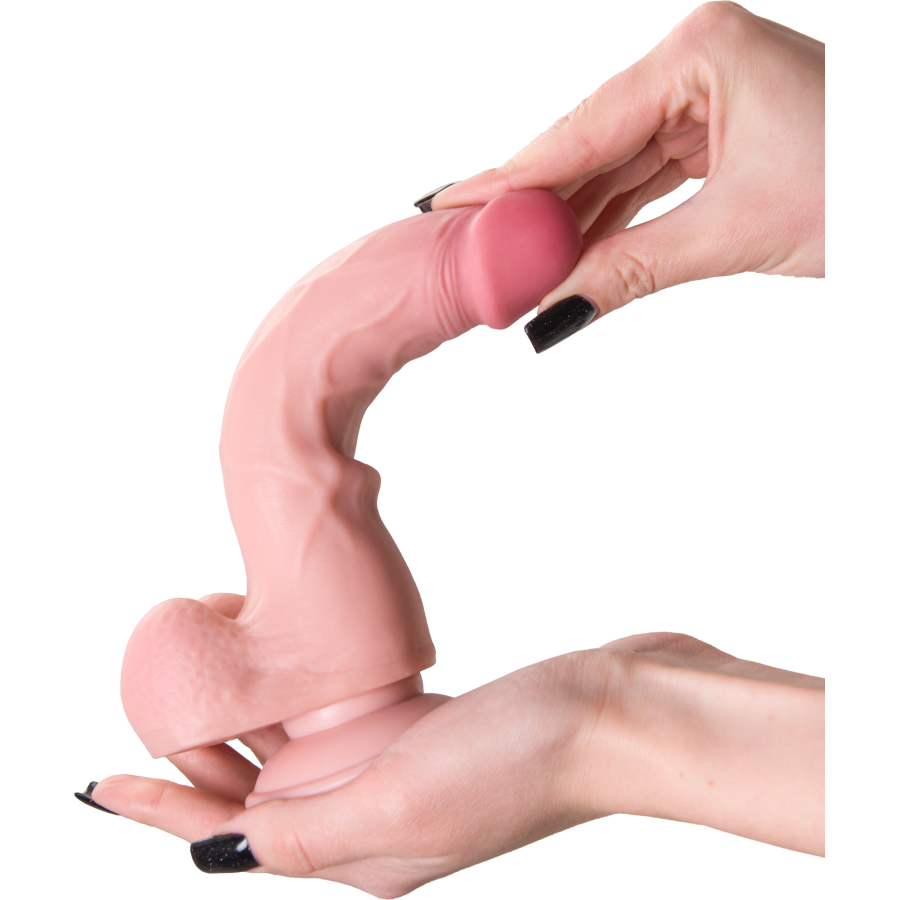Gerçekçi Yapay Penis, 20 cm
