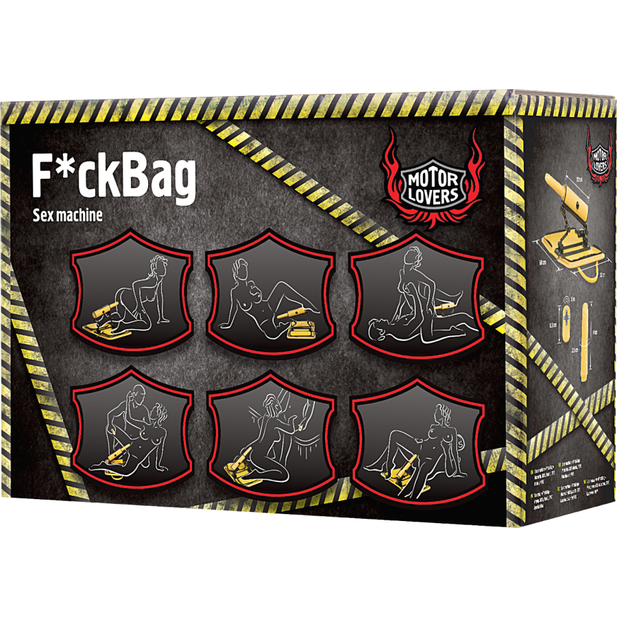MotorLovers F*ckBag Seks Makinesi, 36 cm