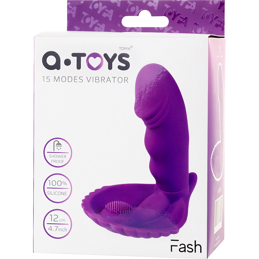 Klitoral Uyarıcı Vibratör, 12 cm