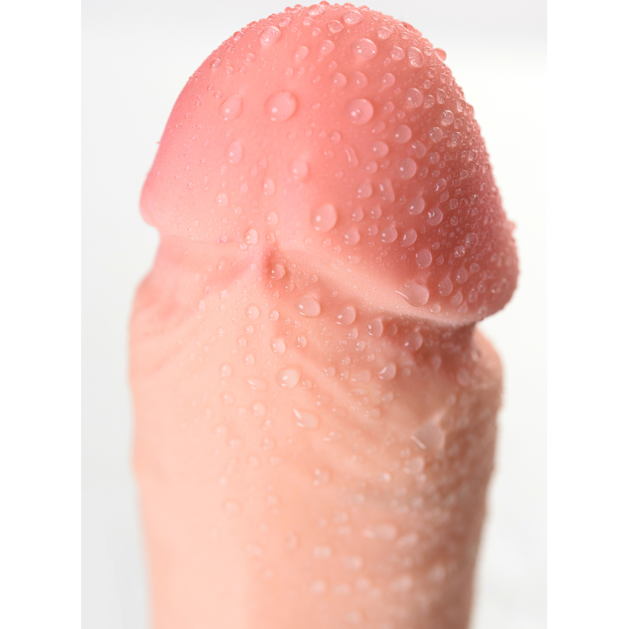 RealStick Elite Leo Yapay Penis Gerçekçi, TPR, çıplak, 20 cm