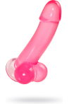 Gerçekçi yapay penis fush, 18 cm