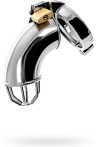Chastity device metal penis kafesi