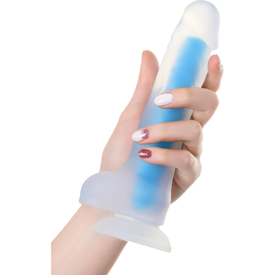 Steve Glow Gece Parlayan Dildo,20 cm