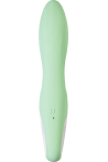Satisfyer Air Pump Banny 5 Anal Vibratör, Silikon, yeşil, 15 cm