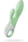 Satisfyer Air Pump Banny 5 Anal Vibratör, Silikon, yeşil, 15 cm