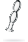 Mystim o(h! )-thello çelik penis, elektriksel stimülasyon, cerrahi çelik, gümüş, 14 cm