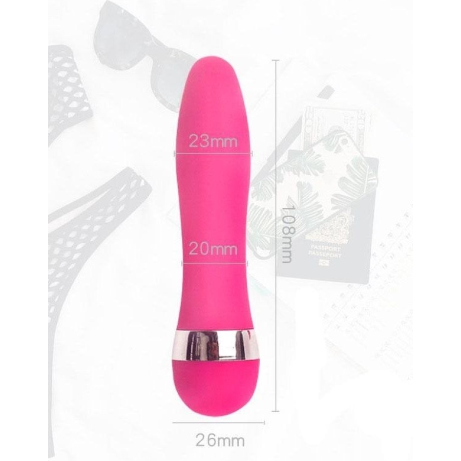 Mini Vibratör Tek Modlu Pembe