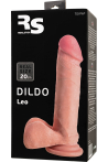 RealStick Elite Leo Yapay Penis Gerçekçi, TPR, çıplak, 20 cm