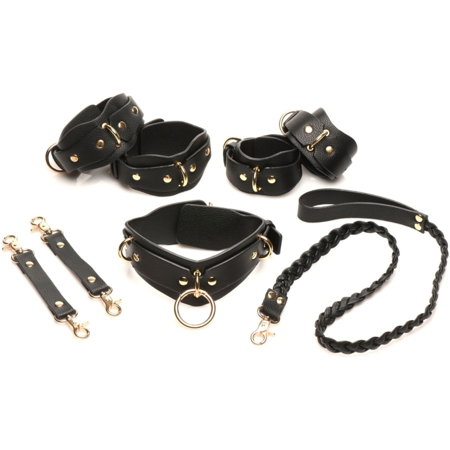 Premium bdsm tasma ve kelepçe seti