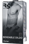 RealStick Elite Porter gerçekçi Yapay penis, TPR, çıplak, 23,5 cm