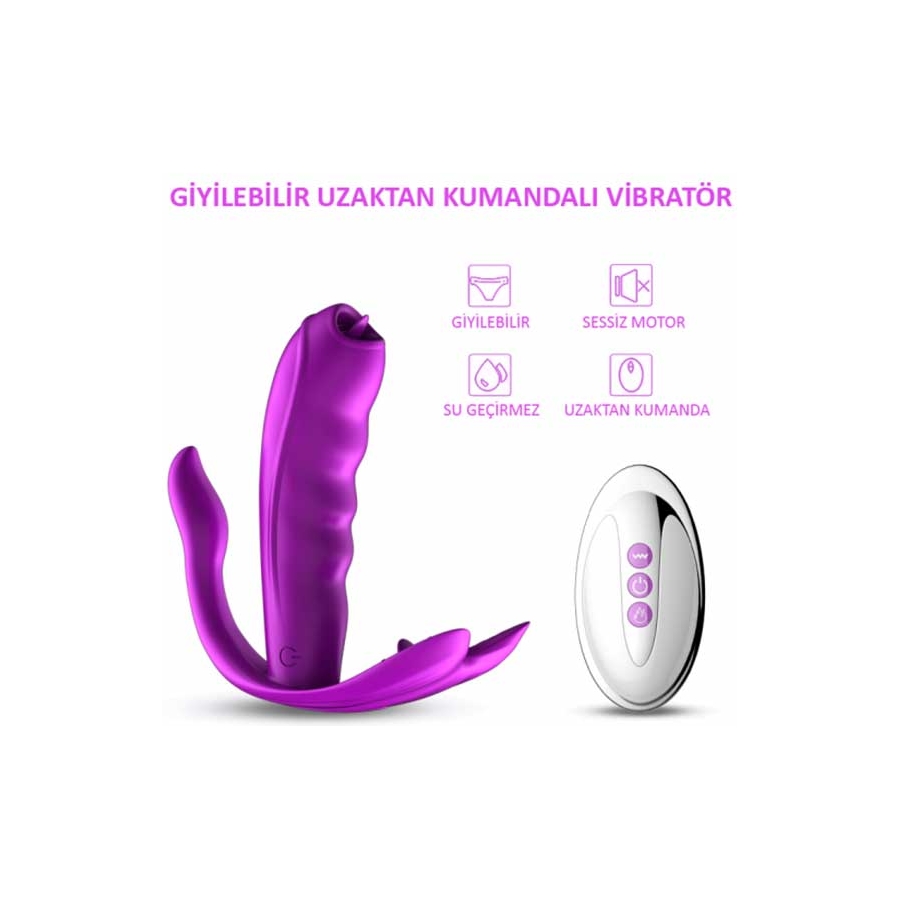 FoxShow Cute M5 Uzaktan Kumandalı Giyilebilir Vibratör