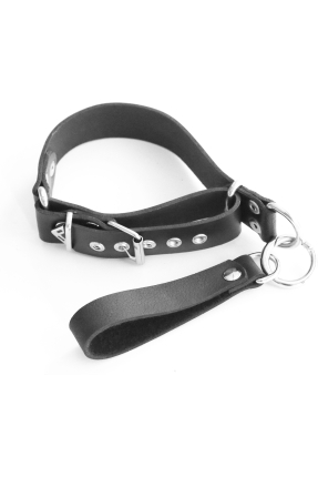 Hakiki Deri Asphyxiation (BDSM Nefes Oyunları) Eğitim Tasması