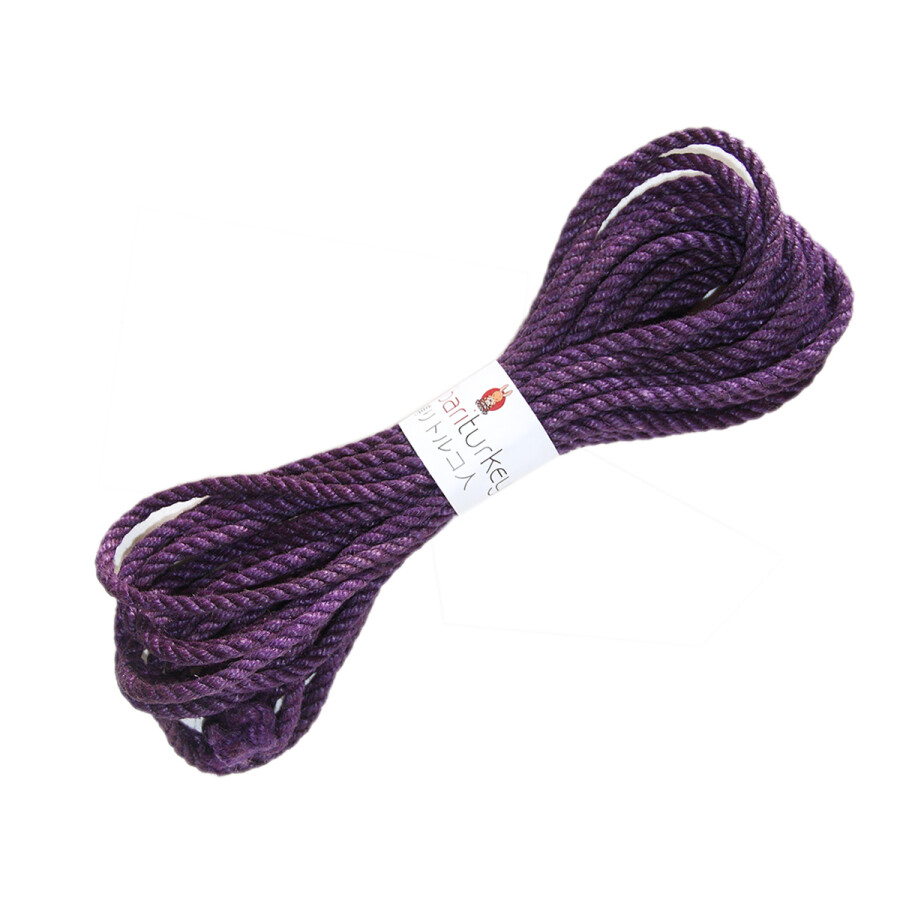 Shibari İpi Mor (Profesyonel Seri 6mm / 8mt)