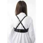 Hakiki Deri Underbust Harness