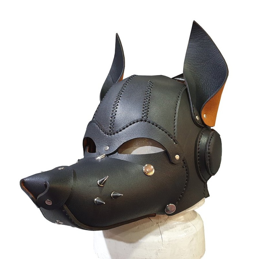 Köpek Maskesi, Puppy Play Dog Mask