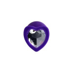 Diamond Heart Anal Plug 8 cm