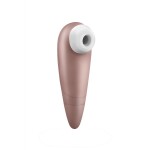 Satisfyer Number One Vakum Dalgası Klitoral Vibratör, ABS plastik, pembe, 14 cm