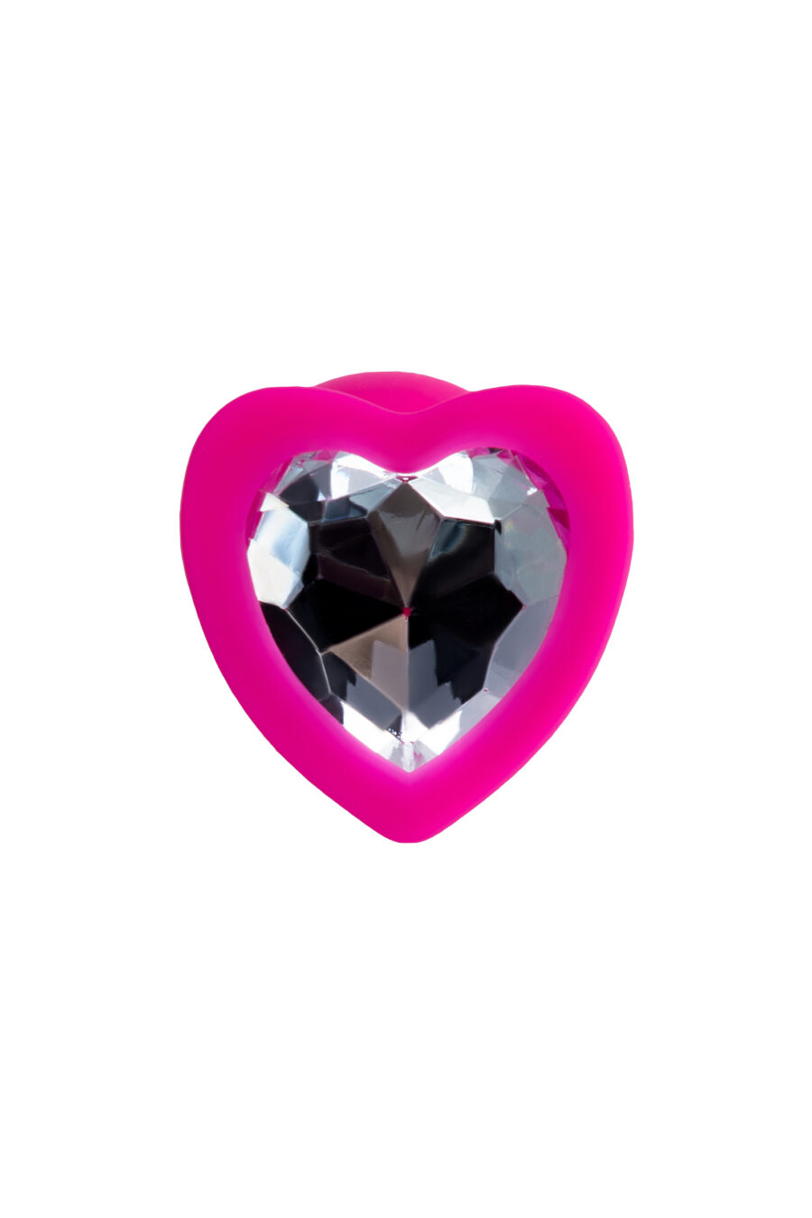 ToDo by Toyfa Diamond Heart Anal Plug, silikon, pembe, 7 cm, Ø 2 cm, 18 g