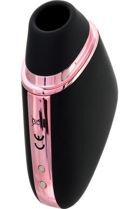 Satisfyer Love Triangle Vakum Dalgası Klitoral Stimülatör, Silikon, Siyah, 8,8 cm