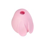 Qli by Flovetta Bun’dan vakum dalgası klitoral uyarıcı, silikon, pembe, 6,5 cm