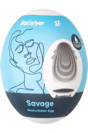Satisfyer Egg Single (Savage) Masturbatör gerçekçi değil