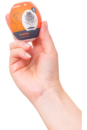 Satisfyer Egg Single (Crunchy) Masturbatör gerçekçi değil