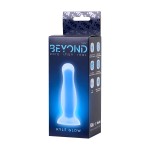 Beyond by Toyfa Kyle Glow Gece Parlayan Anal Plug , Silikon, Şeffaf, 10 cm