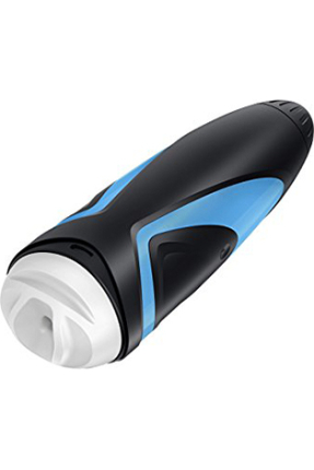 Satisfyer Men One Masturbator gerçekçi Olmayan Tatmin Edici Erkekler, silikon, siyah, 25,5 cm