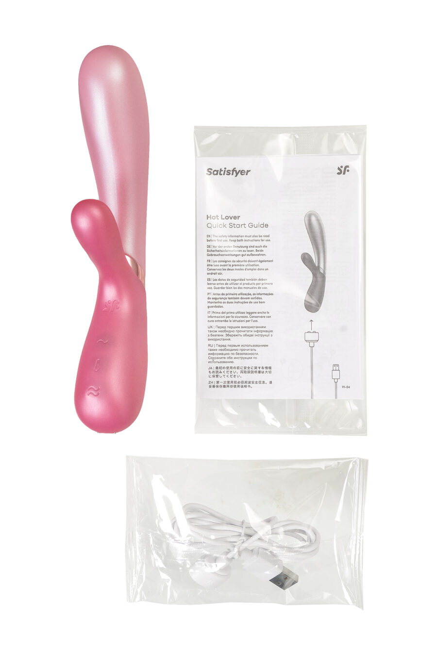 Satisfyer Hot Lover Pink  Klitoral Uyarıcı Vibratör, pembe