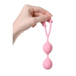 A-Toys by TOYFA Rai Vajinal Kegel Topları, silikon, pembe, 17 cm