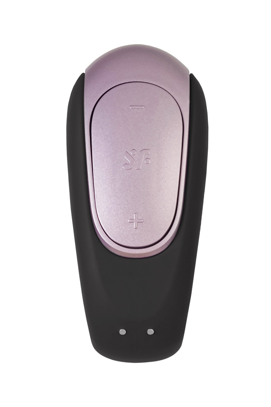 Satisfyer Double Fun Black Çiftler İçin Mini Vibratör, silikon, siyah, 18 cm