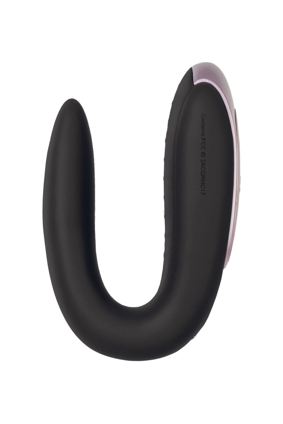 Satisfyer Double Fun Black Çiftler İçin Mini Vibratör, silikon, siyah, 18 cm