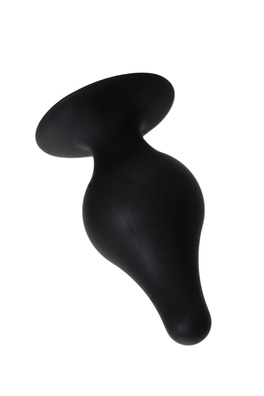 Spade Anal Plug, XS, Silekspan, siyah, 6,5 cm