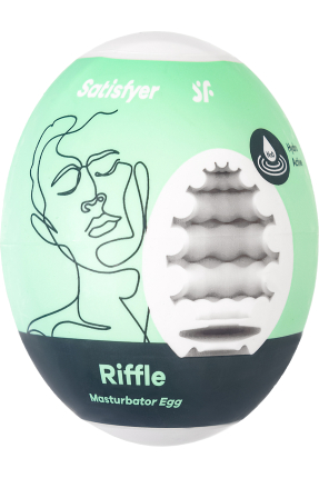 Satisfyer Egg Single (Riffle) Masturbatör gerçekçi değil