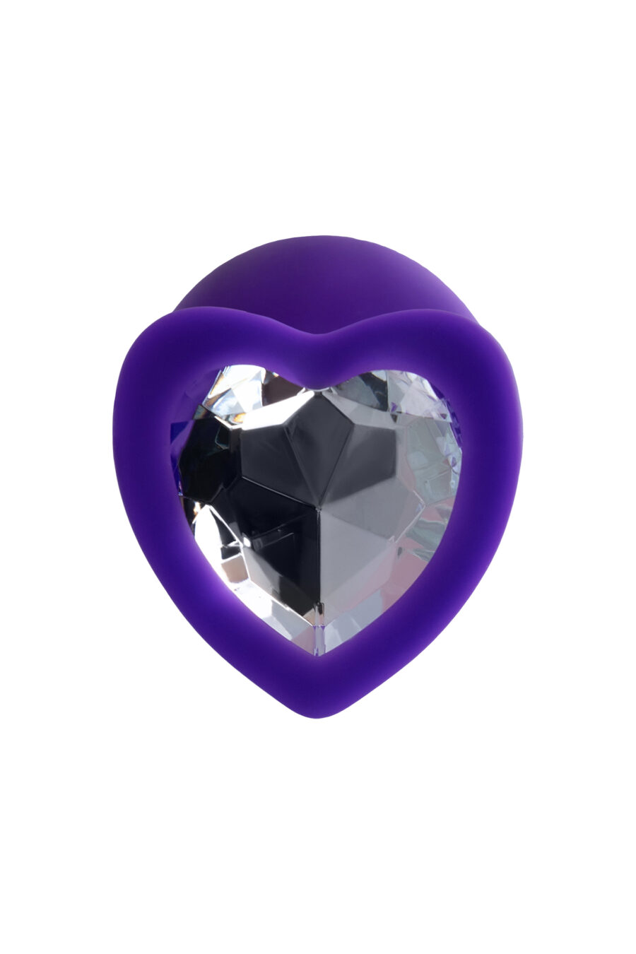 Diamond Heart Anal Plug, 8 cm