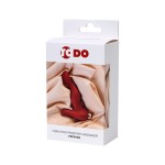 ToDo by Toyfa Proman prostat stimülatörü, silikon, kırmızı, 12,5 cm