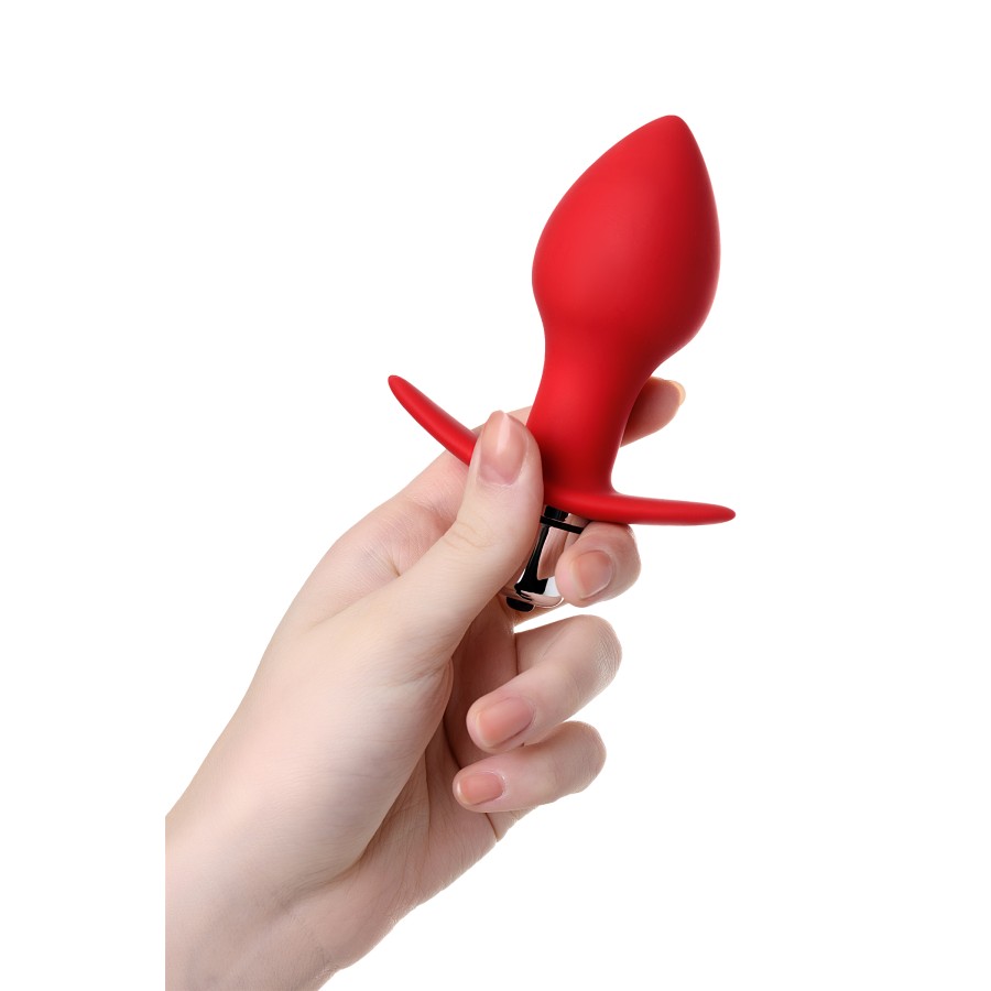 ToDo by Toyfa Glam anal vibratörü, silikon, kırmızı, 9,7 cm, Ø 4 cm