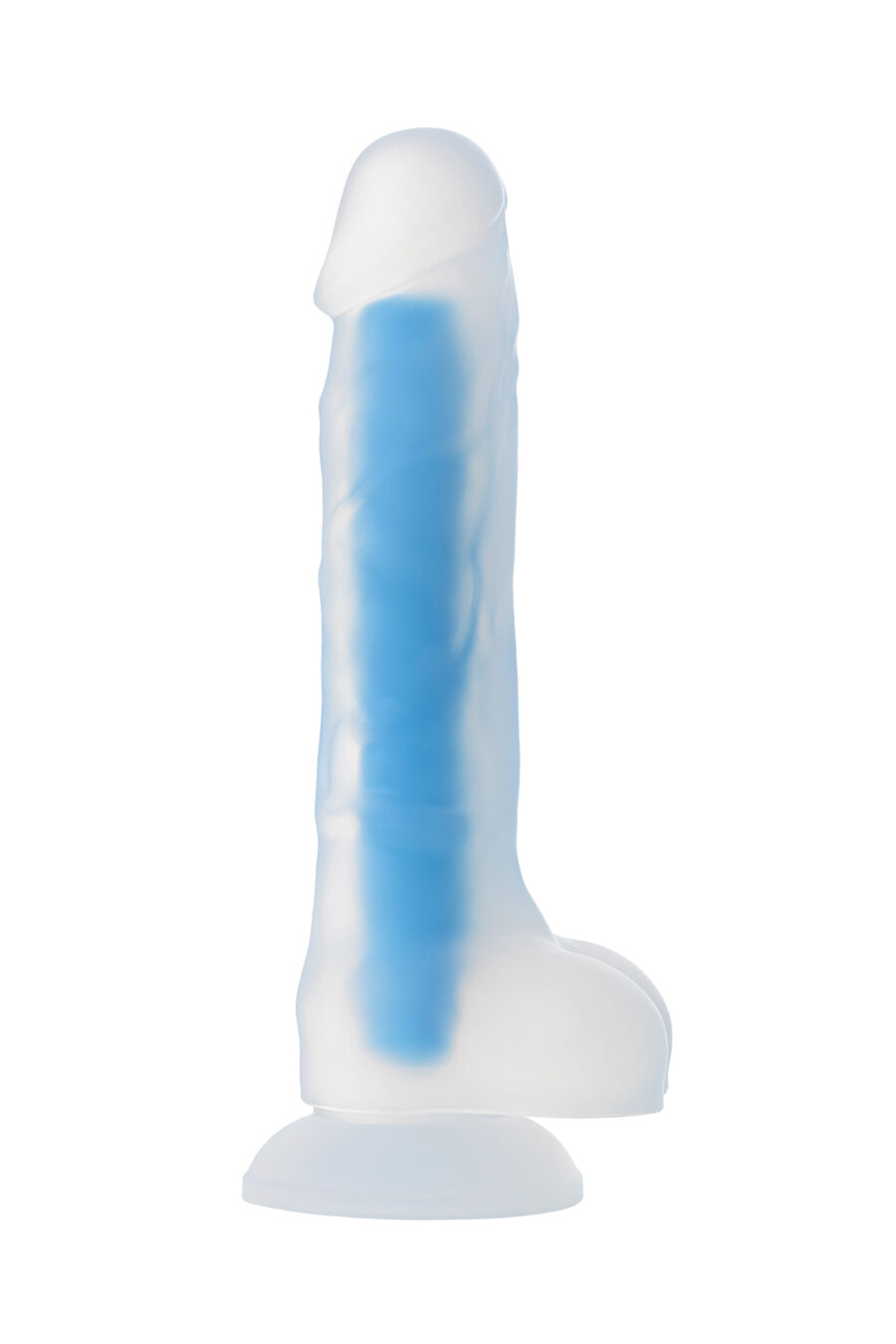 Bruce Glow Gece Parlayan Dildo, 22 cm