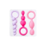 Satisfyer Booty Call (set of 3) Anal Plug Seti, silikon, çeşitli, 13,5 cm