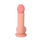 RealStick Elite Nathan’ın gerçekçi yapay penis, TPR, çıplak, 18,5 cm