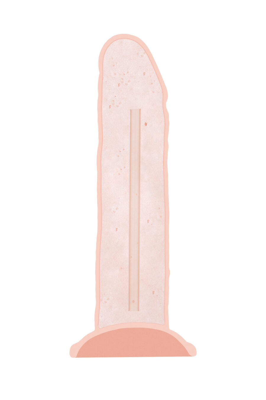 Jared L yapay penis, 18 cm