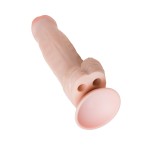 LoveToy Realistik Dev Dildo, TPE, Ten, 26 cm, Ø 7,5 cm