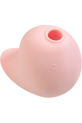 Qli by Flovetta Vakum dalgası klitoral uyarıcı Chick, silikon, pembe, 6,1 cm