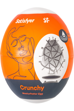 Satisfyer Egg Single (Crunchy) Masturbatör gerçekçi değil